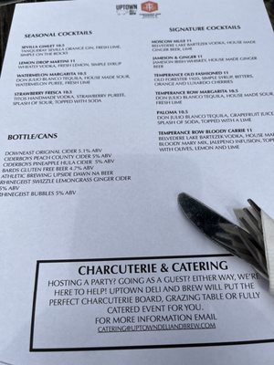 Menu photo 5 Uptown Deli and Brew Westerville, OH