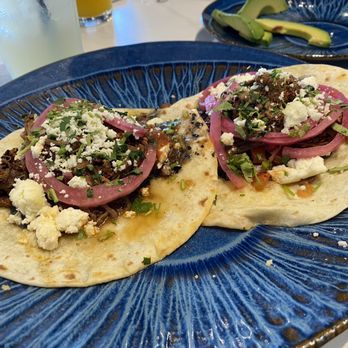 Early Bird Cafe - Hue is rancheros tacos, choice of protein. Chose borrow style. Flavor was great. - Breakfast & Brunch Near Me - Richmond, Texas Early Bird Cafe - Hue is rancheros tacos, choice of protein. Chose borrow style. Flavor was great. - Breakfast & Brunch Near Me - Richmond, Texas