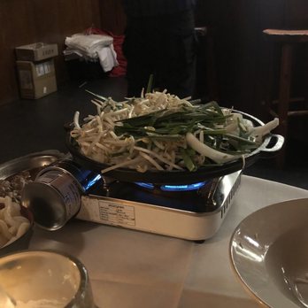 Dr. Clark - The Jingisukan Table Top Grill experience - lackluster, no seasoning - Japanese Near Me - New York, New York