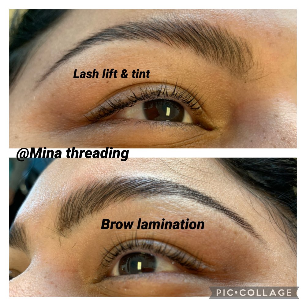 Mina Eyebrow Threading Logo