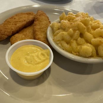 Quarterdeck - Chicken Fingers with Mac and cheese - Seafood Near Me - Arlington, Virginia Quarterdeck - Chicken Fingers with Mac and cheese - Seafood Near Me - Arlington, Virginia