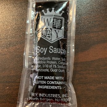 Happy Garden - Fake soy sauce!  Seriously? - Chinese Near Me - Augusta, Georgia