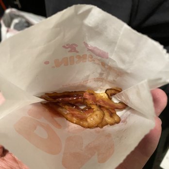 Dunkin' - Order #1 of Snackin Bacon. Two pieces of bacon total. - Donuts Near Me - Princeton, Texas