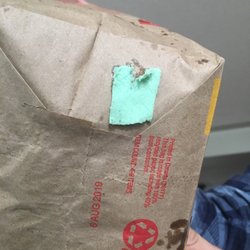McDonald's - There was gum on the bag when they gave it to us