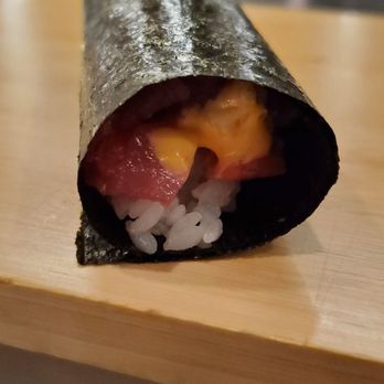 Temakase Hand Roll Bar - 2nd Ave - Spicy salmon crunch - Sushi Bars Near Me - New York, New York Temakase Hand Roll Bar - 2nd Ave - Spicy salmon crunch - Sushi Bars Near Me - New York, New York