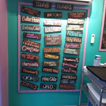 Island Creamery - Flavors!!! - Ice Cream & Frozen Yogurt Near Me - Berlin, Maryland