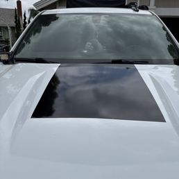 Gloss blk vinyl! Gloss blk vinyl!