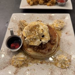 Baklava Butter Crumble Pancakes Baklava Butter Crumble Pancakes