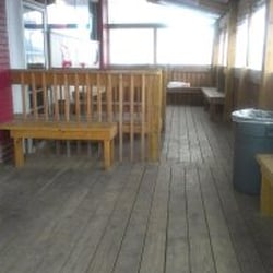 Peppermill Lounge South - Peppermills Enclosed Deck that accomodates Smokers.