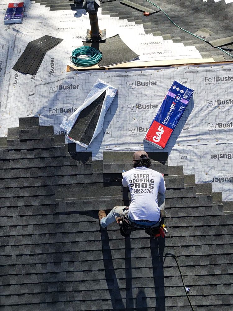 Slide of Super Roofing Pros