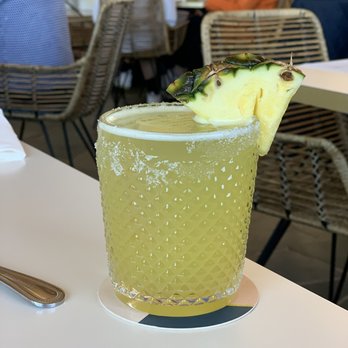 Hello, Sailor - Pineapple Jalapeño margarita - Seafood Near Me - Cornelius, North Carolina