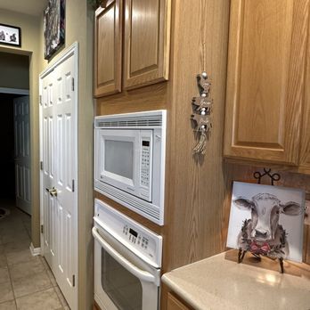 Rinelli Services - The separate microwave and oven wall unit that needed to be replaced. - Handyman Near Me - Bastrop, Texas