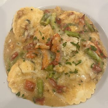 Laura's Bar And Grill - Lobster Ravioli w/asparagus - American Near Me - Smithfield, Rhode Island