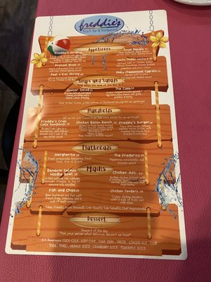 Menu photo 4 Freddie’s Beach Bar Rehoboth Beach, DE Menu photo 4 Freddie’s Beach Bar Rehoboth Beach, DE