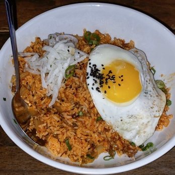 Biergarten - Kimchi Fried Rice Plate - Gastropubs Near Me - Los Angeles, California