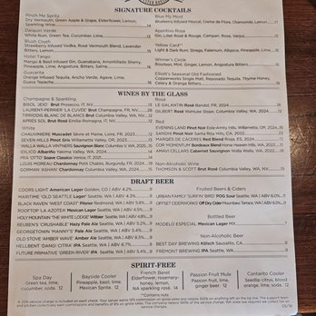 Elliott's Oyster House - Menu (other side) - Seafood Near Me - Seattle, Washington Elliott's Oyster House - Menu (other side) - Seafood Near Me - Seattle, Washington