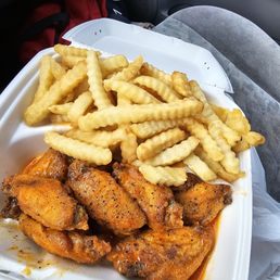 10pc mild all flat, with lemon pepper sprinkles 10pc mild all flat, with lemon pepper sprinkles