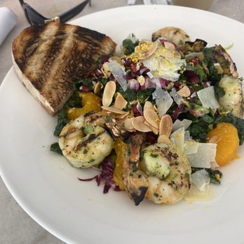 Ocean Social - Kale salad, added shrimp - Breakfast & Brunch Near Me - Miami Beach, Florida Ocean Social - Kale salad, added shrimp - Breakfast & Brunch Near Me - Miami Beach, Florida