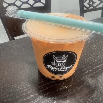 Boba Fiend Tea House - tiger boba milk tea - Coffee & Tea Near Me - Corona, California
