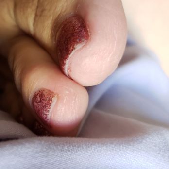 Mani Pedi Spa - She painted my nails thrn filed them after they were painted. The edges are jagged and now missing color. - Eyelash Service Near Me - Honolulu, Hawaii Mani Pedi Spa - She painted my nails thrn filed them after they were painted. The edges are jagged and now missing color. - Eyelash Service Near Me - Honolulu, Hawaii