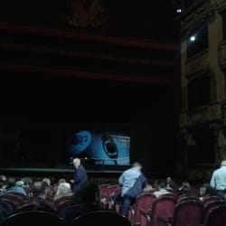 Teatro Principal - Escenario preparado para la guerra dels mons 2.0