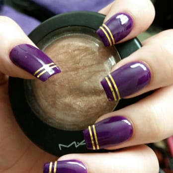 Elite Spa & Nail - another powder set with gold foil - Day Spas Near Me - Arlington, Texas Elite Spa & Nail - another powder set with gold foil - Day Spas Near Me - Arlington, Texas
