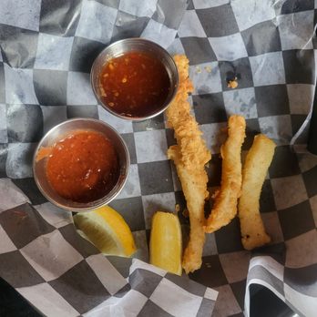 The Fox Restaurant & Brewery - Fried calamari - Brewpubs Near Me - Reno, Nevada The Fox Restaurant & Brewery - Fried calamari - Brewpubs Near Me - Reno, Nevada
