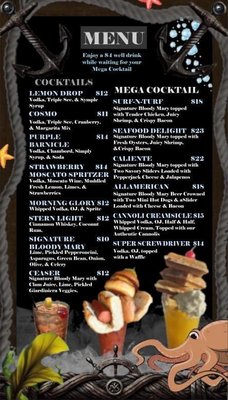 Menu photo 6 The Slippery Deck Westport, WA Menu photo 6 The Slippery Deck Westport, WA