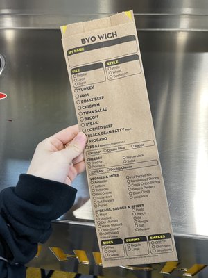 Menu photo 2 Which Wich & Paciugo Gelato Cafe Katy, TX Menu photo 2 Which Wich & Paciugo Gelato Cafe Katy, TX