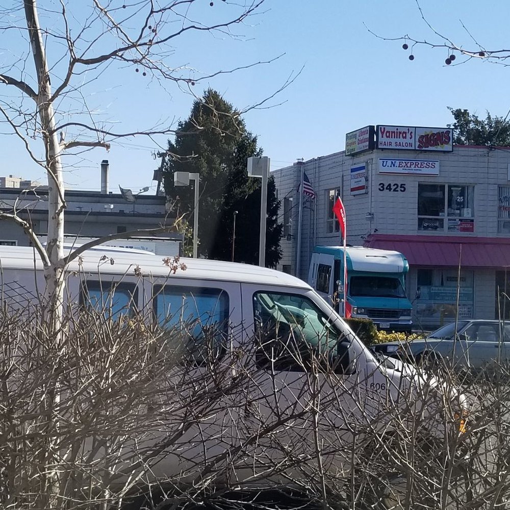 Bus-Spa - From a distance, on the road, they are next to the BP gas station. - Massage Therapy Near Me - Falls Church, Virginia