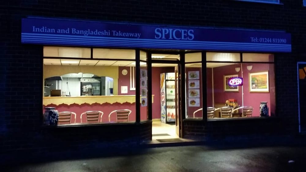 SPICES INDIAN TAKEAWAY Updated September 2024 25 Aston Park Road