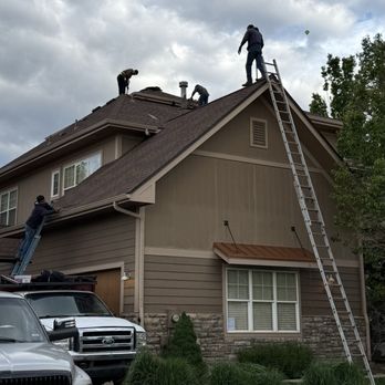 Pro Shield - Start of the tear-off. - Roofing Near Me