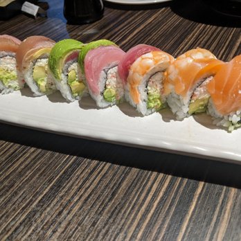 Sushiya - Rainbow roll - Sushi Bars Near Me - San Dimas, California Sushiya - Rainbow roll - Sushi Bars Near Me - San Dimas, California