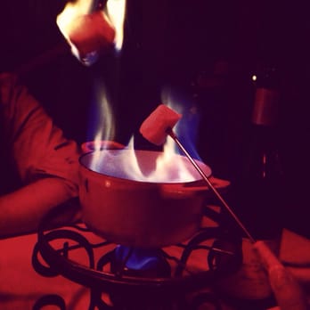 Geja's Cafe - Chocolate fondue for desert anyone? S'mores! - Fondue Near Me - Chicago, Illinois