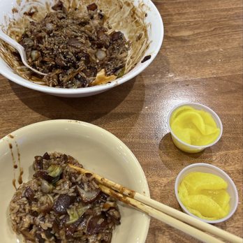Paik’s Noodle - Added extra rice to finish the jajangmyeon sauce - Chinese Near Me - Irvine, California Paik’s Noodle - Added extra rice to finish the jajangmyeon sauce - Chinese Near Me - Irvine, California