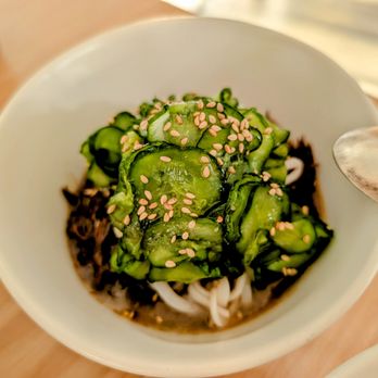 Firstborn - Zhajiang Oxtail: squid, cucumber - Chinese Near Me - Los Angeles, California Firstborn - Zhajiang Oxtail: squid, cucumber - Chinese Near Me - Los Angeles, California