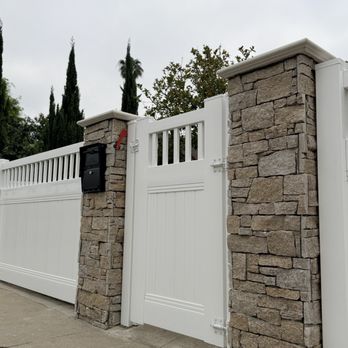 Superior Fence - Entry pillars with mailbox - Fences & Gates Near Me - Anaheim, California Superior Fence - Entry pillars with mailbox - Fences & Gates Near Me - Anaheim, California