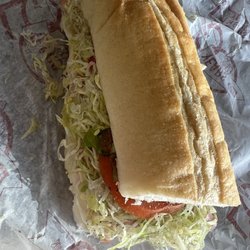 Ham, Capicola & Cheese (Regular). A lot of sub.