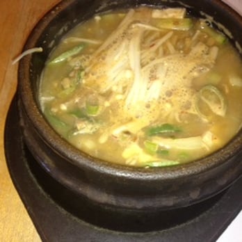 Soban - dwenjangjjigae! bean paste soup. Don't ever get it here! get it somewhere else - Korean Near Me - Los Angeles, California