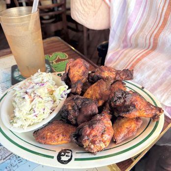 Flanigan's - Surfside - Mild chicken wings.  $6.99 lunch special for 10 wings AND slaw or fries - American Near Me - Surfside, Florida