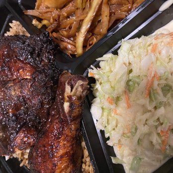 Island Spice Flava - Jerk chicken, coleslaw, cabbage rice & peas - Caribbean Near Me - Scarborough, Ontario