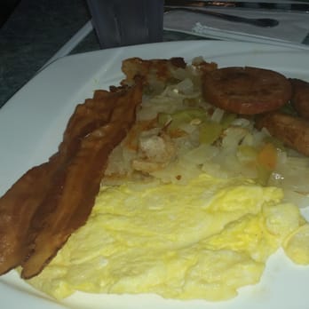 Empire Diner - Home fries with onions and peppers, Omlette backn sausage and ham. - Diners Near Me - Lansdowne, Pennsylvania Empire Diner - Home fries with onions and peppers, Omlette backn sausage and ham. - Diners Near Me - Lansdowne, Pennsylvania