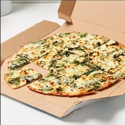 What the Spinach pizza looked like on the order app.