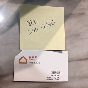 Ashley Store - This is Julio and his 800 number , bravo Julio you are the worst manager ever - Furniture Stores Near Me - Victorville, California Ashley Store - This is Julio and his 800 number , bravo Julio you are the worst manager ever - Furniture Stores Near Me - Victorville, California