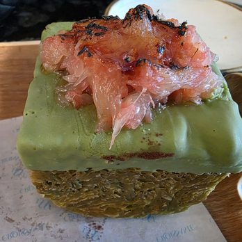 Croissante - Guava matcha cube - Cafes Near Me - Santa Clara, California