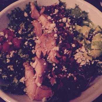 Harvest - The smoked salmon Cobb salad (with no eggs). Really good homemade ranch dressing on the greens - yum!! - New American Near Me - Oro Valley, Arizona