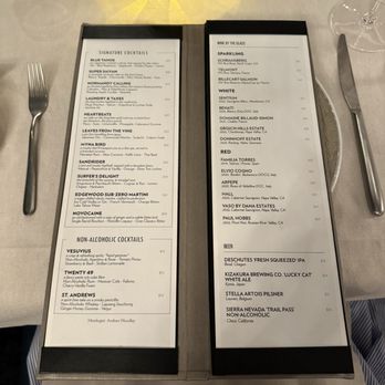 Edgewood Tahoe - Menu as of 9/27/25 - Hotels Near Me - Gardnerville, Nevada Edgewood Tahoe - Menu as of 9/27/25 - Hotels Near Me - Gardnerville, Nevada