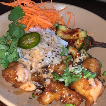 EastWest - Shrimp rice bowl (half serving) - New American Near Me - Birmingham, Alabama EastWest - Shrimp rice bowl (half serving) - New American Near Me - Birmingham, Alabama