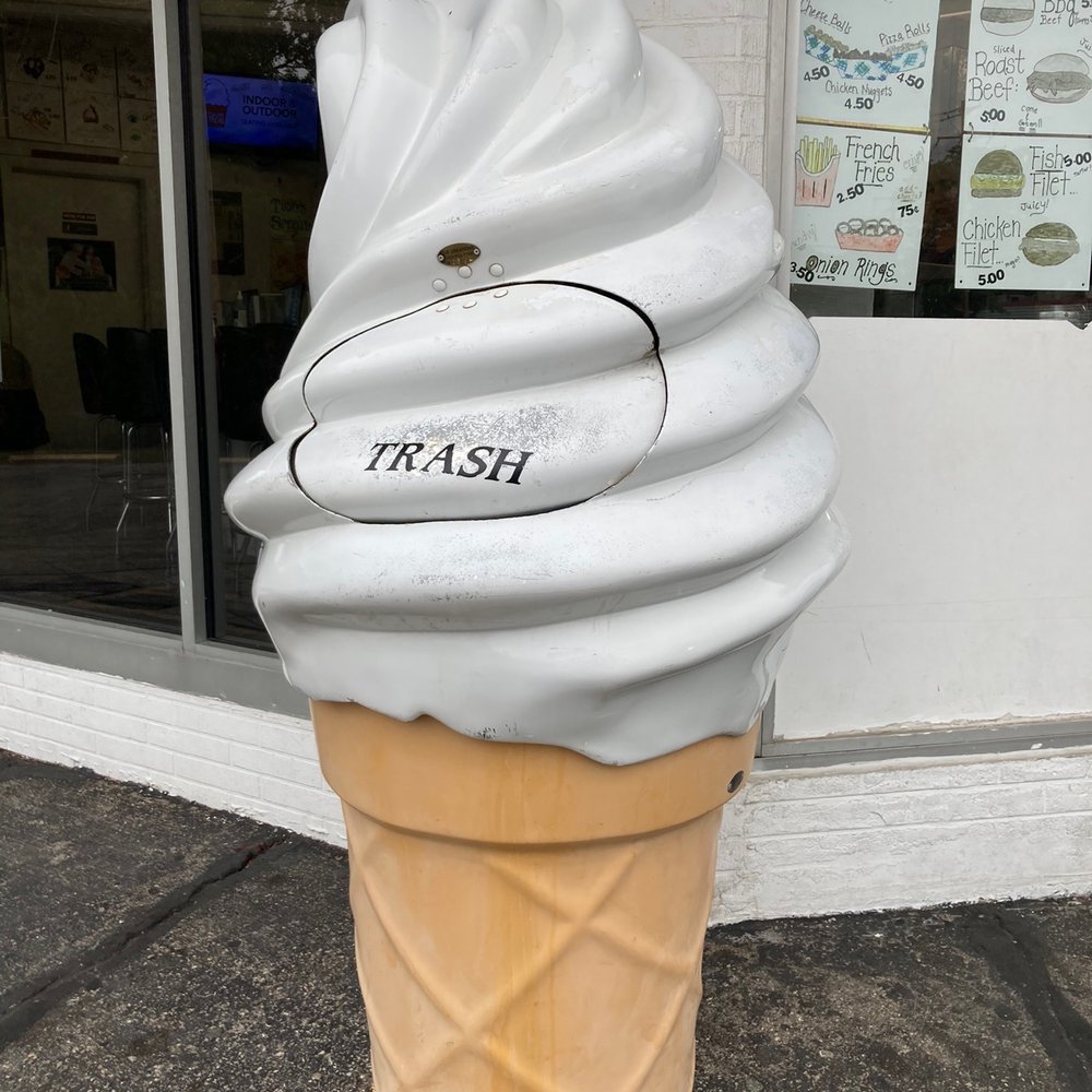 Lee's Dairy Treat - a giant ice cream cone - Ice Cream & Frozen Yogurt Near Me - Brookfield, Wisconsin Lee's Dairy Treat - a giant ice cream cone - Ice Cream & Frozen Yogurt Near Me - Brookfield, Wisconsin