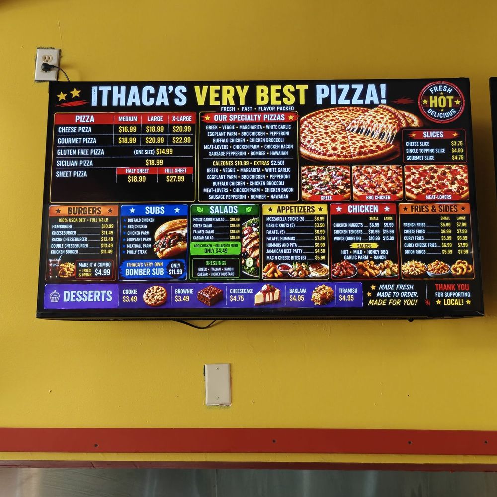More Than Pizza Ithaca - Menu - Pizza Near Me - Ithaca, New York